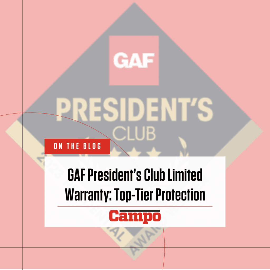 GAF President's Club Limited Warranty: Top-Tier Protection 9 GAF Presidents Club Limited Warranty Top Tier Protection