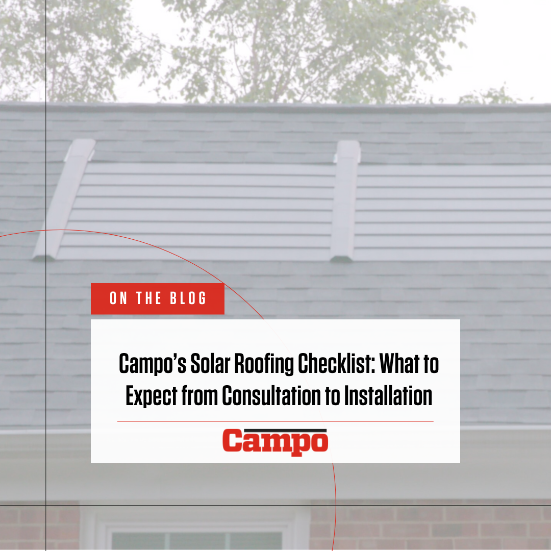 Campos Solar Roofing Checklist What to Expect from Consultation to Installation