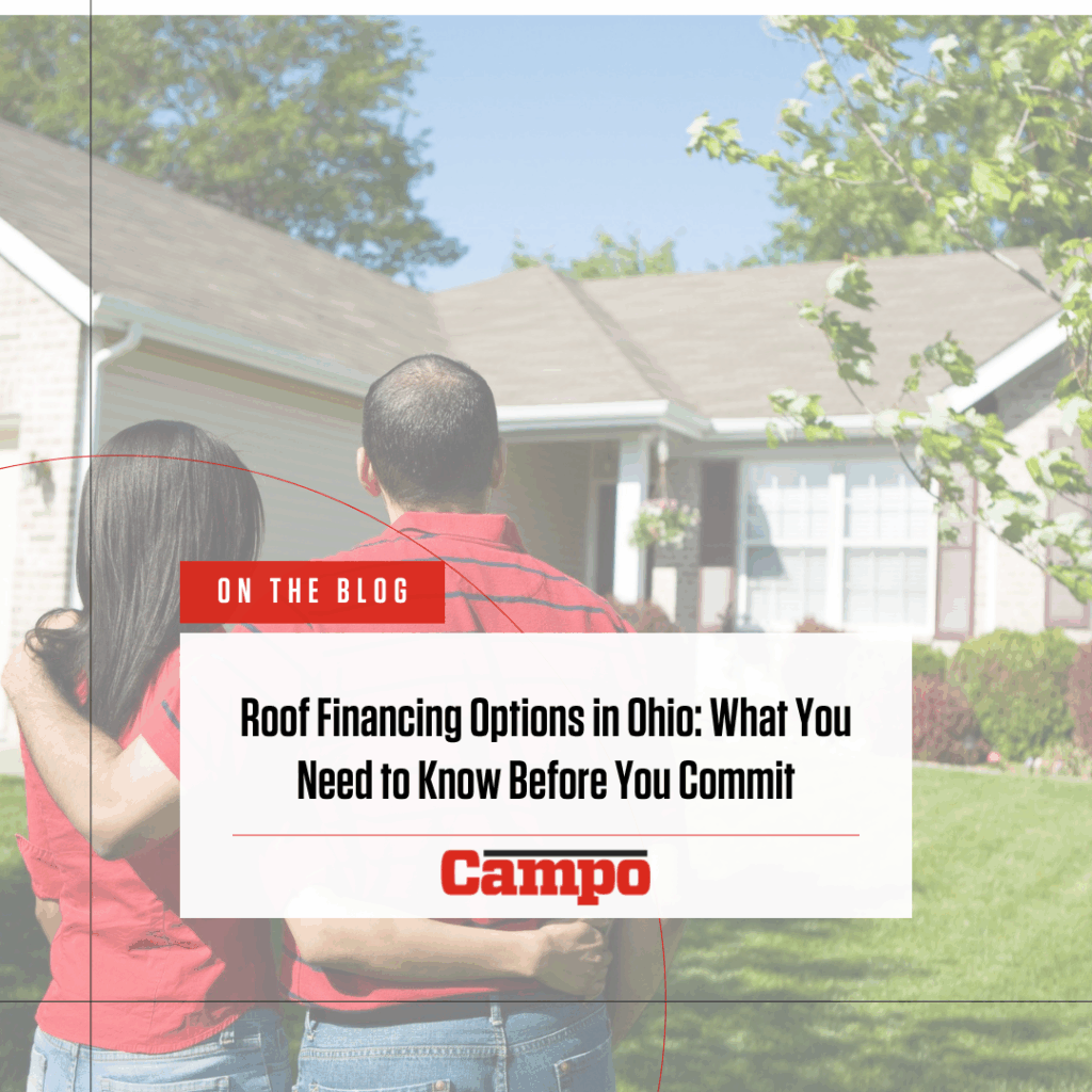Roof Financing Options in Ohio