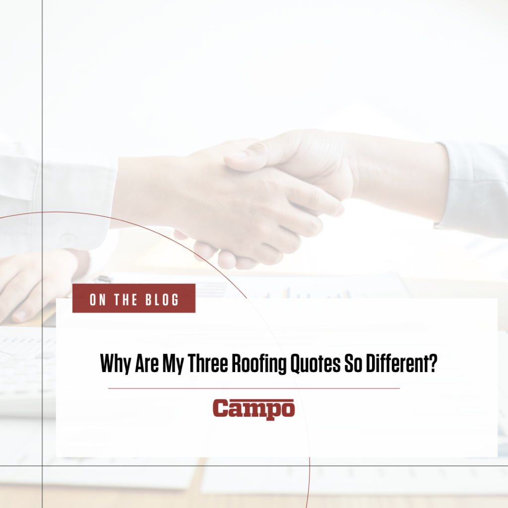 Why Are My Three Roofing Quotes So Different? 1 MASTER BLOG IMAGE DONT DELETE 5